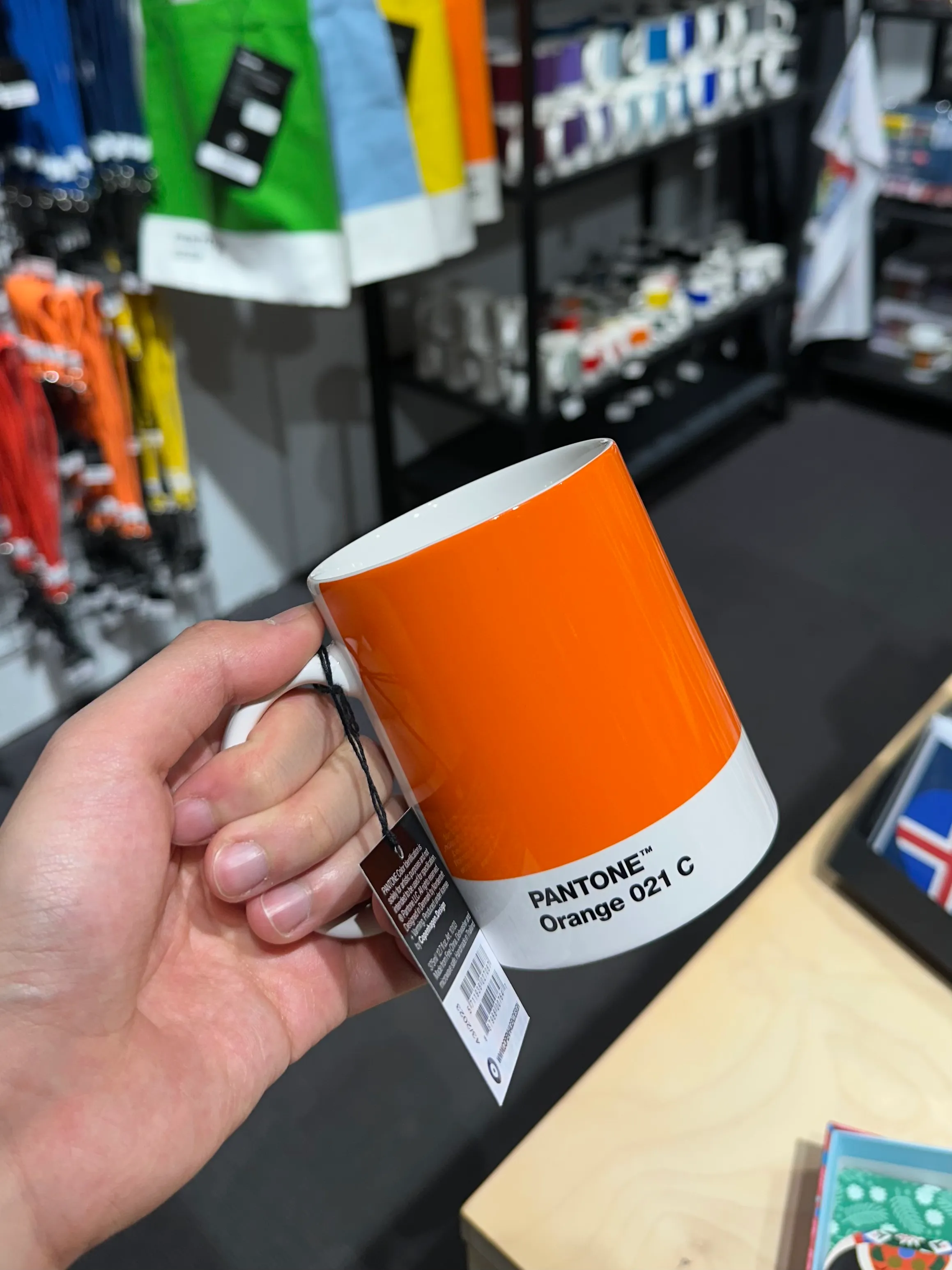 Pantone Orange 021 C Mug by Copenhagen Design